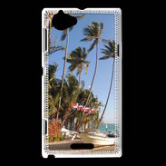 Coque Sony Xperia L Plage dominicaine