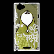 Coque Sony Xperia L Graffiti PB 14