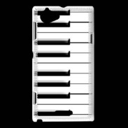 Coque Sony Xperia L Touches de piano