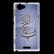 Coque Sony Xperia L Islam D Bleu