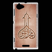Coque Sony Xperia L Islam E Rouge