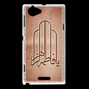 Coque Sony Xperia L Islam F Rouge