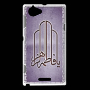 Coque Sony Xperia L Islam F Violet