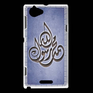 Coque Sony Xperia L Islam H Bleu