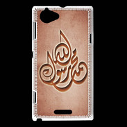 Coque Sony Xperia L Islam H Rouge