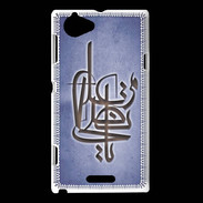 Coque Sony Xperia L Islam I Bleu