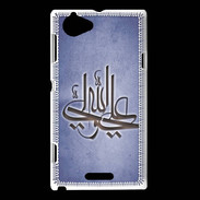 Coque Sony Xperia L Islam J bleu