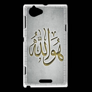 Coque Sony Xperia L Islam L Gris