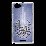 Coque Sony Xperia L Islam M Bleu