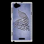 Coque Sony Xperia L Islam A Bleu