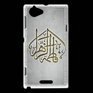 Coque Sony Xperia L Islam C Gris