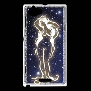 Coque Sony Xperia L Zodiaque vierge