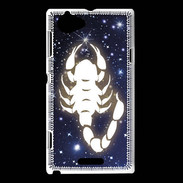 Coque Sony Xperia L Zodiaque scorpion