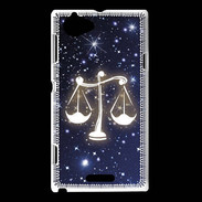 Coque Sony Xperia L zodiaque balance