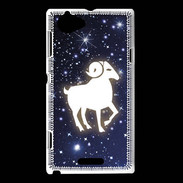 Coque Sony Xperia L zodiaque bélier