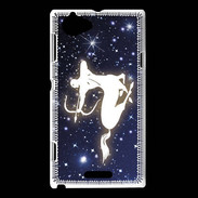 Coque Sony Xperia L zodiaque sagittaire