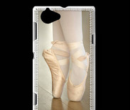 Coque Sony Xperia L Chausson de danse classique 5
