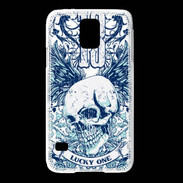 Coque Samsung Galaxy S5 Tête de mort Lucky One 13