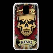 Coque Samsung Galaxy S5 Roi tête de mort