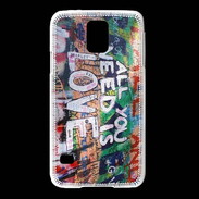 Coque Samsung Galaxy S5 All you need is love 5