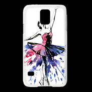 Coque Samsung Galaxy S5 Danse classique en illustration