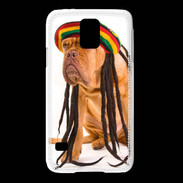 Coque Samsung Galaxy S5 Chien Rasta