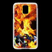 Coque Samsung Galaxy S5 Pompier soldat du feu