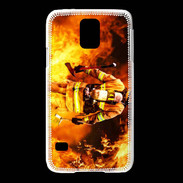 Coque Samsung Galaxy S5 Pompiers Soldat du feu 2