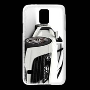 Coque Samsung Galaxy S5 Belle voiture sportive blanche