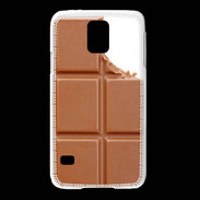 Coque Samsung Galaxy S5 Tablette chocolat au lait