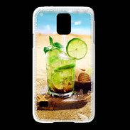 Coque Samsung Galaxy S5 Caipirinia à la plage