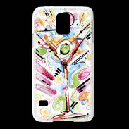 Coque Samsung Galaxy S5 cocktail en dessin