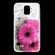 Coque Samsung Galaxy S5 Amour de marguerite