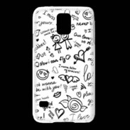 Coque Samsung Galaxy S5 Mélange de mots