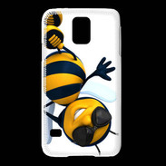 Coque Samsung Galaxy S5 Abeille cool