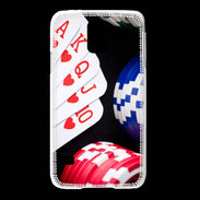 Coque Samsung Galaxy S5 Quinte poker
