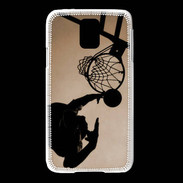 Coque Samsung Galaxy S5 Basket en noir et blanc