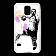 Coque Samsung Galaxy S5 Joueur de handball