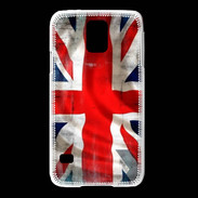 Coque Samsung Galaxy S5 Drapeau anglais grunge