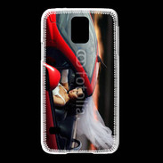 Coque Samsung Galaxy S5 Mariée dans roadster