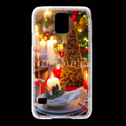 Coque Samsung Galaxy S5 Table de Noël