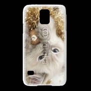 Coque Samsung Galaxy S5 Chat Noël