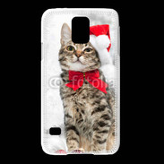 Coque Samsung Galaxy S5 Chat Noël 2