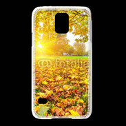 Coque Samsung Galaxy S5 Paysage d'automne ensoleillé