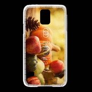 Coque Samsung Galaxy S5 fruits et légumes d'automne 2