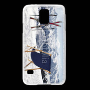 Coque Samsung Galaxy S5 transat et skis neige