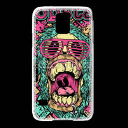 Coque Samsung Galaxy S5 Tête de mort Popstar