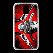 Coque Samsung Galaxy S5 Tête de mort shérif