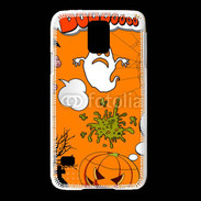 Coque Samsung Galaxy S5 Fond Halloween 3
