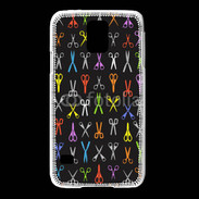 Coque Samsung Galaxy S5 Fond ciseau coiffeur
